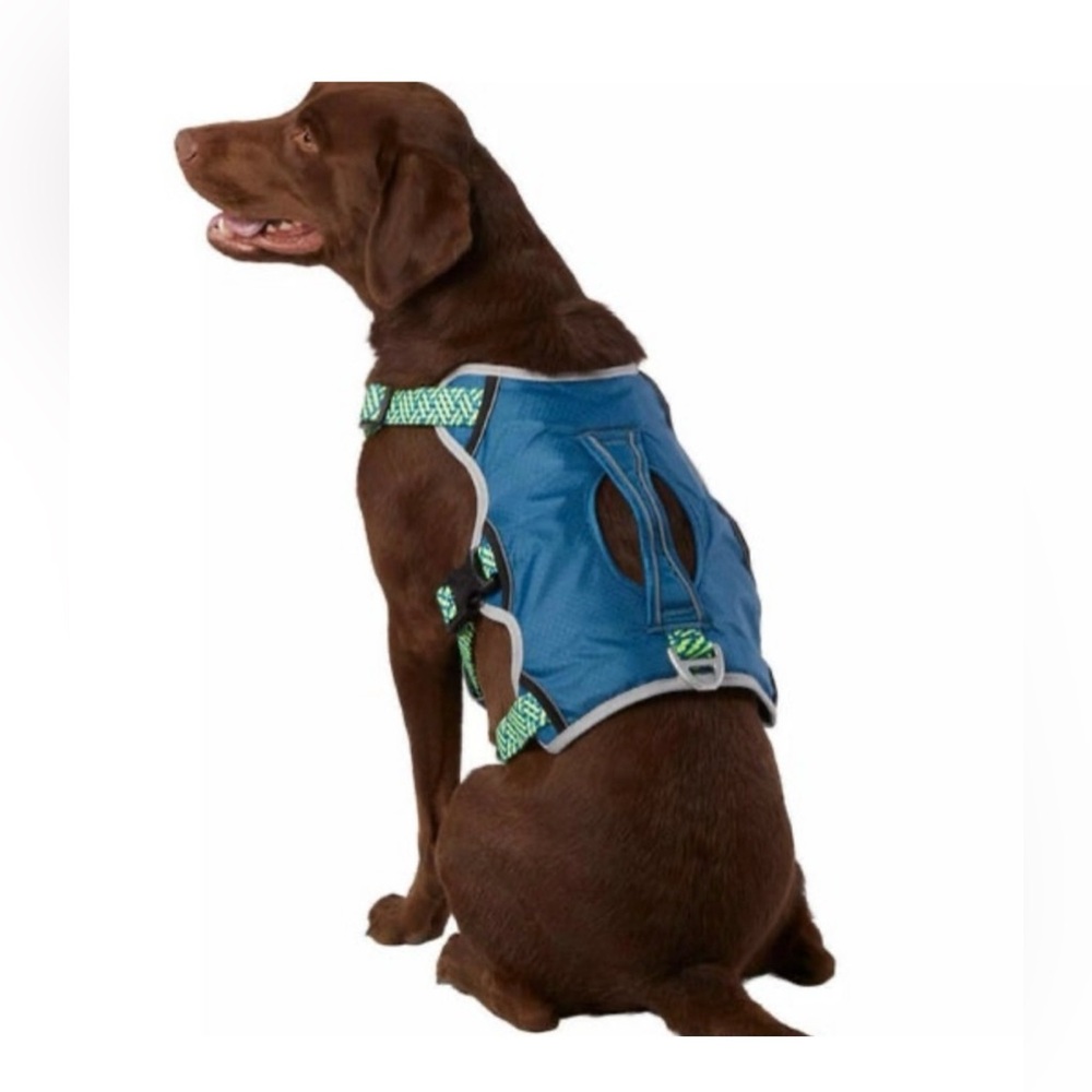 Dog Harness Arcadia Trail high-visibility reflective security harness size L NWT